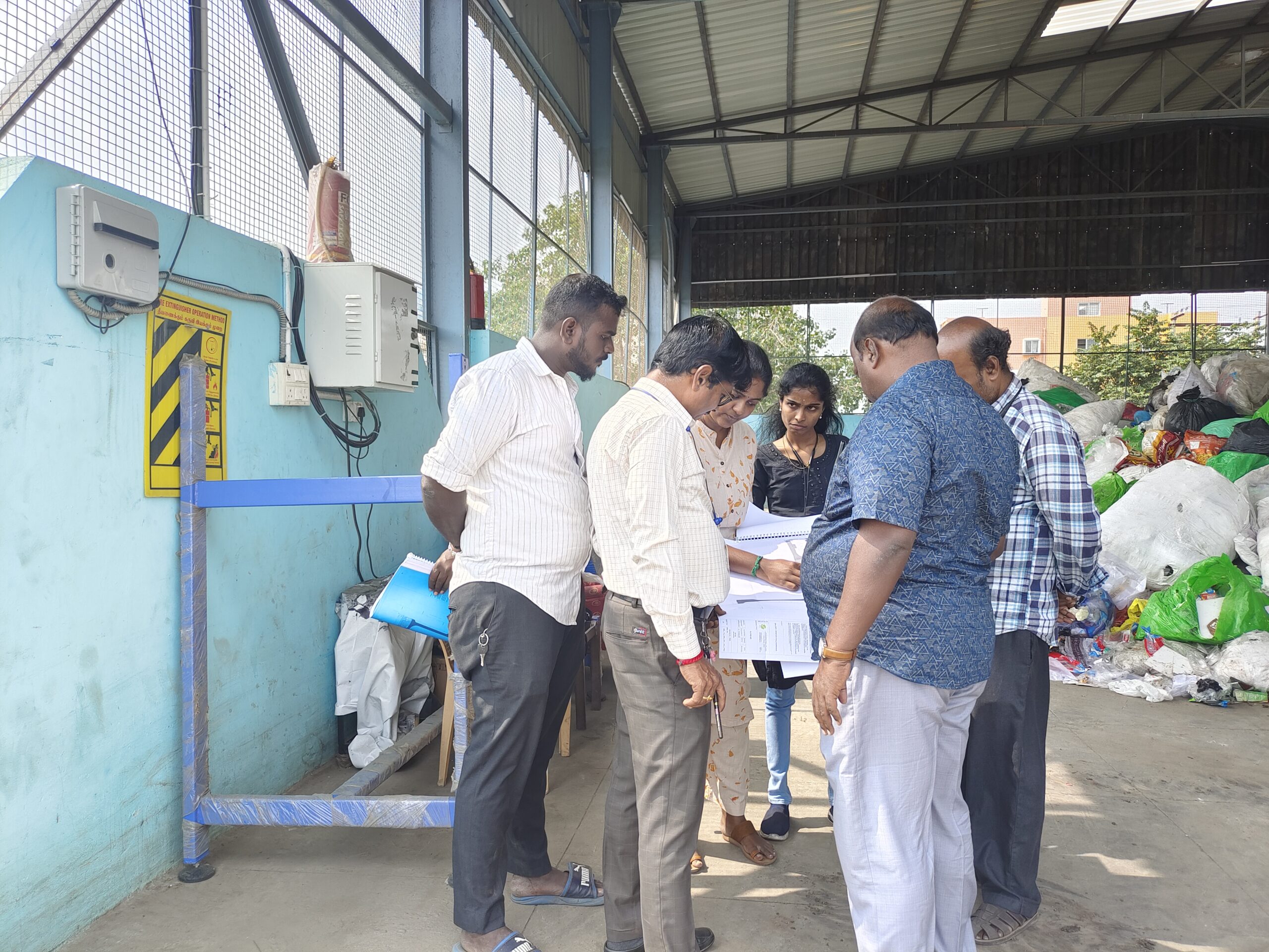 Vernacular Building Solutions site meeting on a Chennai project (9)