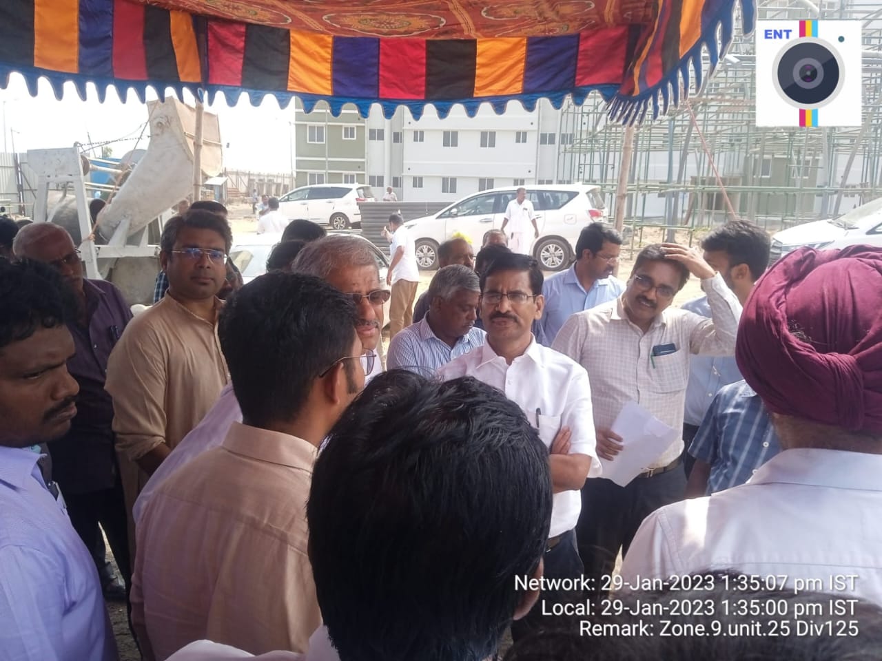 Vernacular Building Solutions site meeting on a Chennai project (5)