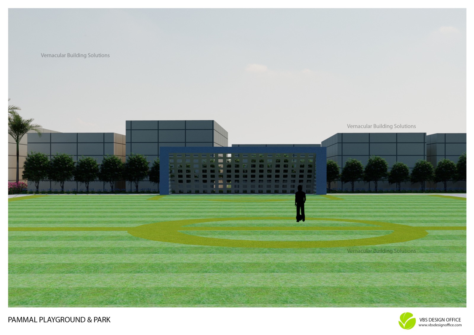 Design view of Pammal Park, Chennai, by Vernacular Building Solutions (2)