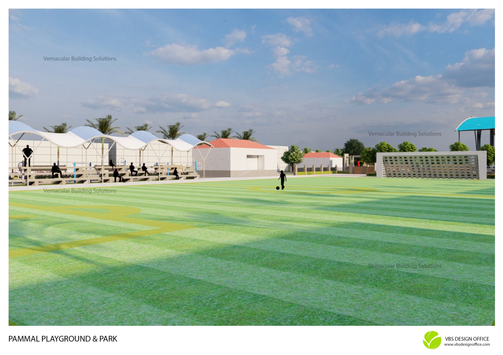 Design view of Pammal Park, Chennai, by Vernacular Building Solutions (4)