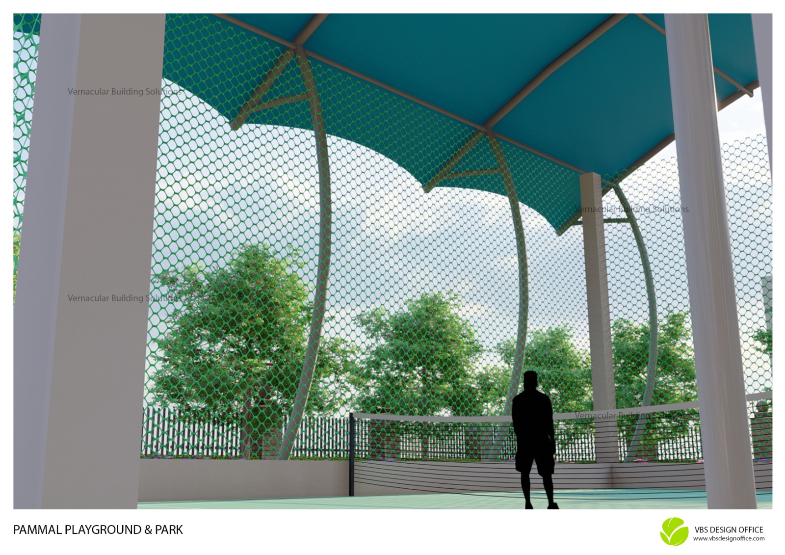 Design view of Pammal Park, Chennai, by Vernacular Building Solutions (5)