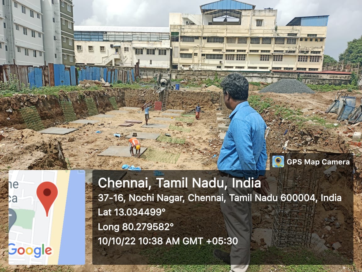 Loop Road fish market site before redevelopment, Pattinapakkam, Chennai (4)